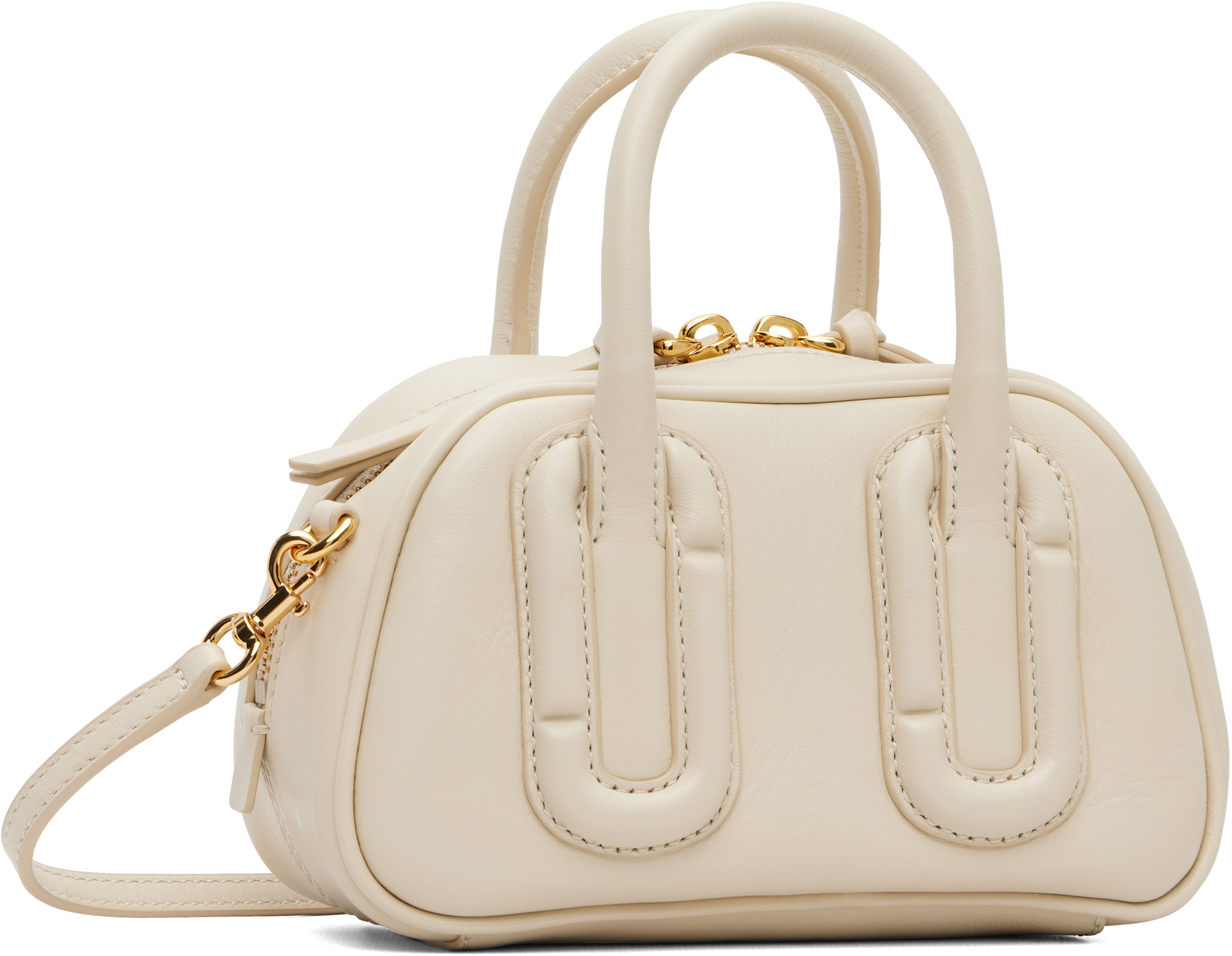 Marc Jacobs - Off-White Babe Mini Top Handle Bag