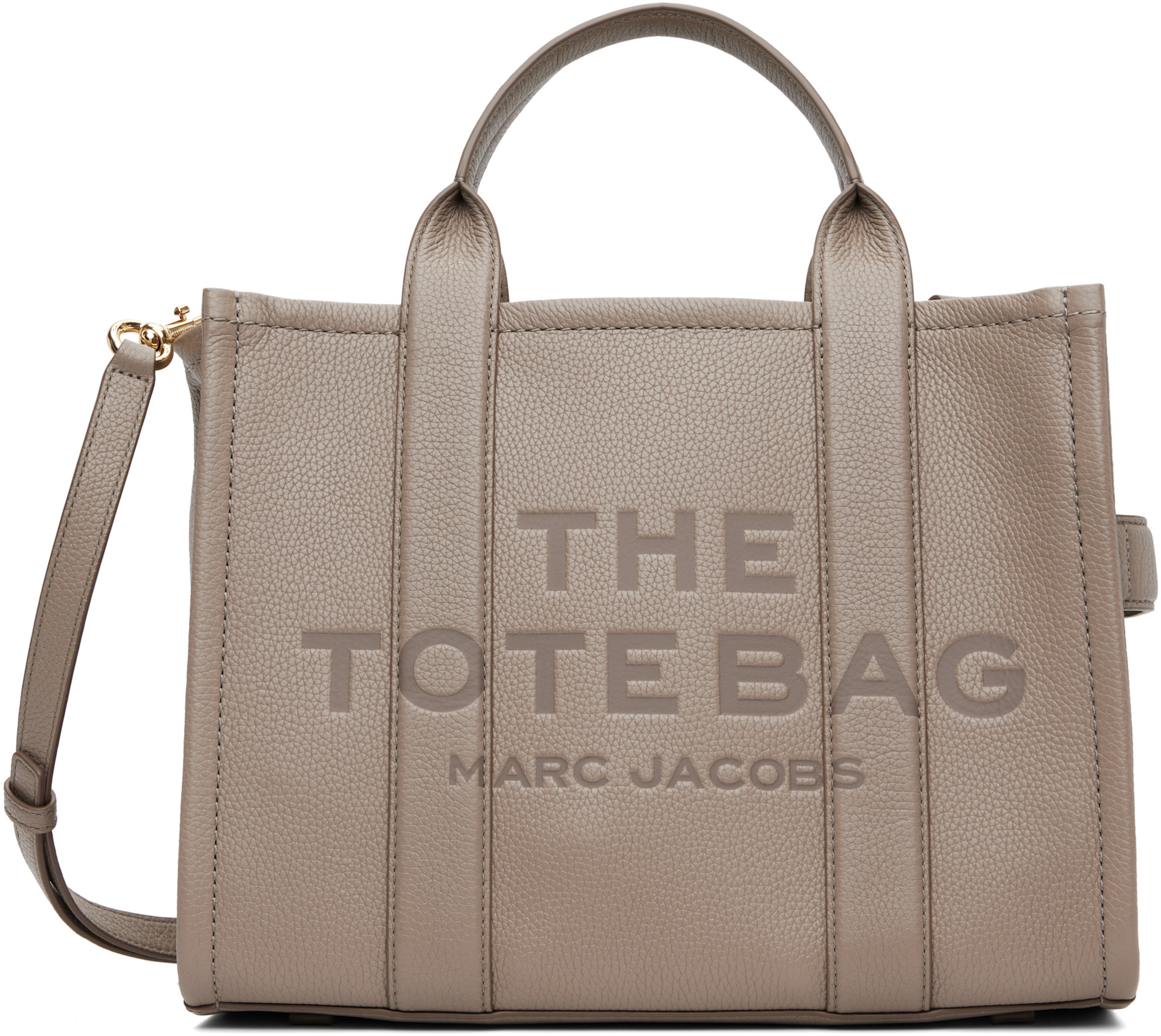 Marc Jacobs - グレー 'The Leather Medium' トートバッグ