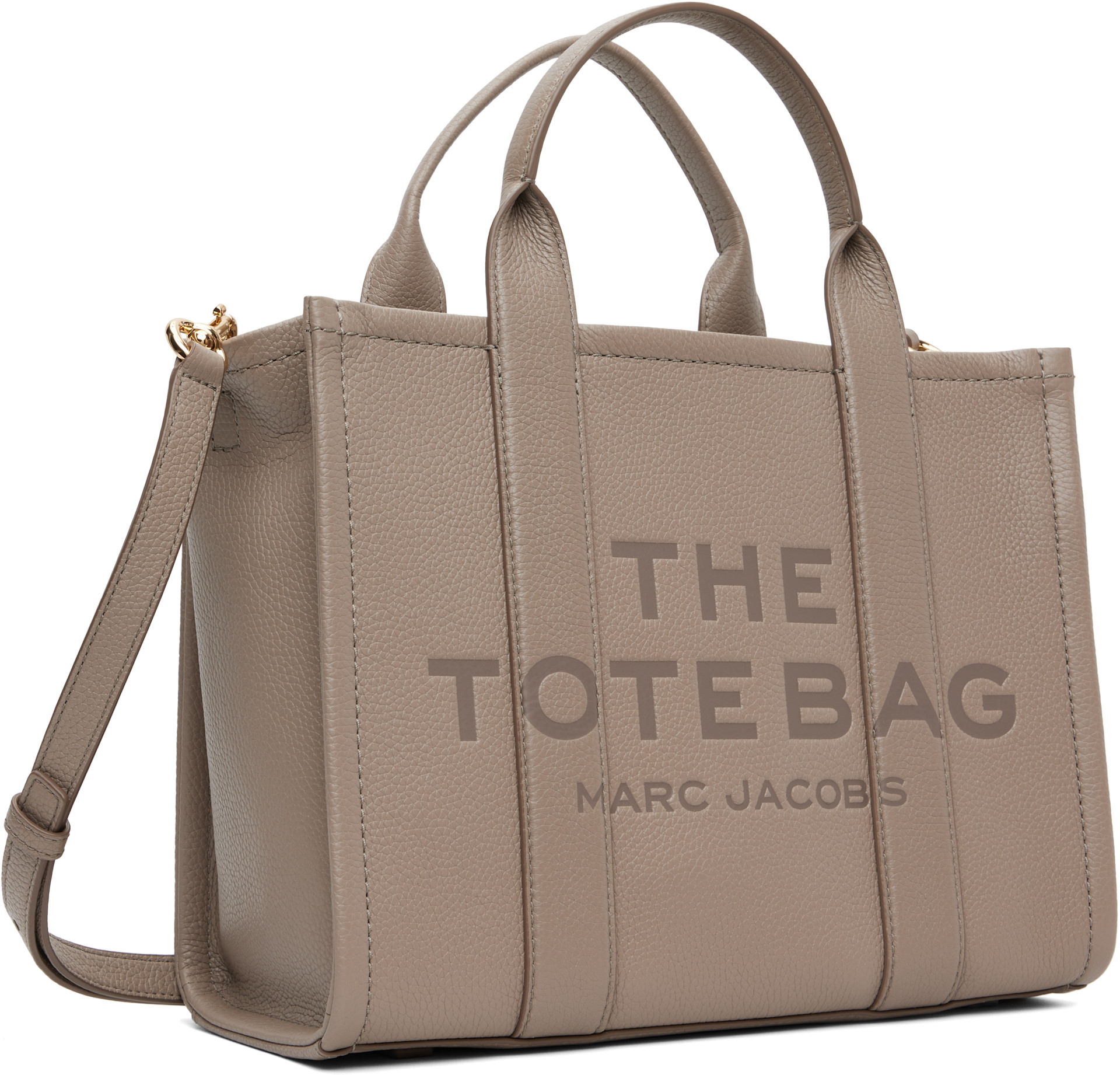 Marc Jacobs - グレー 'The Leather Medium' トートバッグ