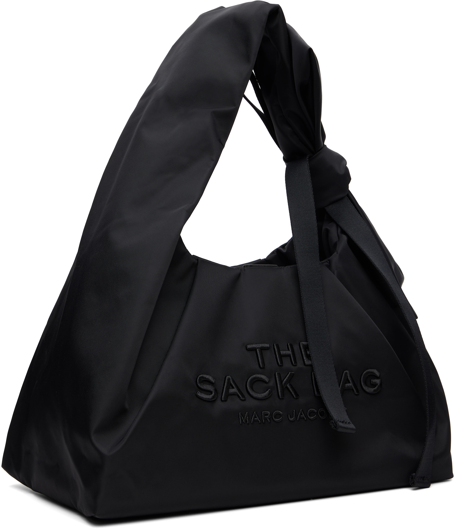 Marc Jacobs - Black 'The Bow Nylon Sack' Tote