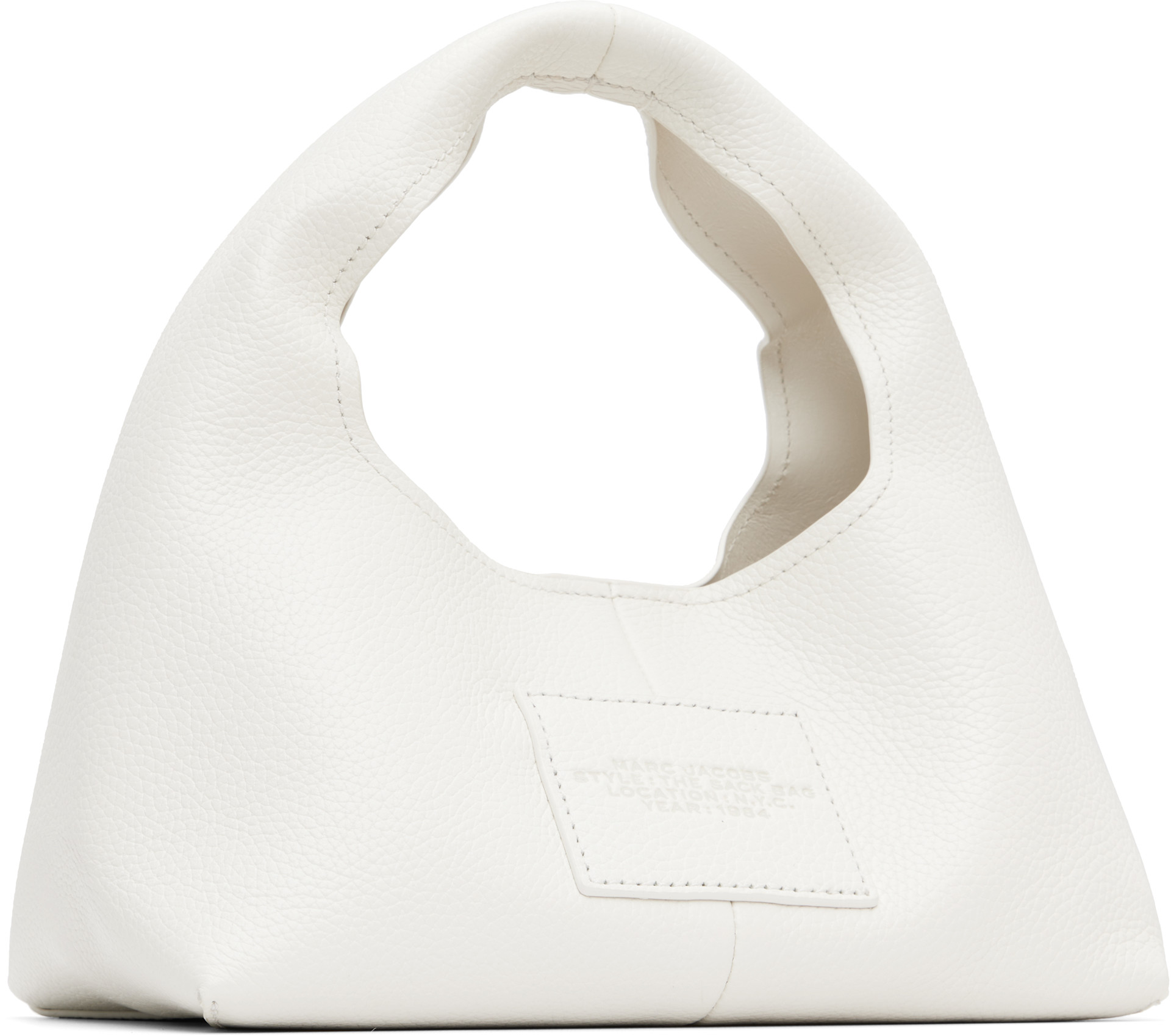 Marc Jacobs - Mini cabas 'The Sack Bag' blanc