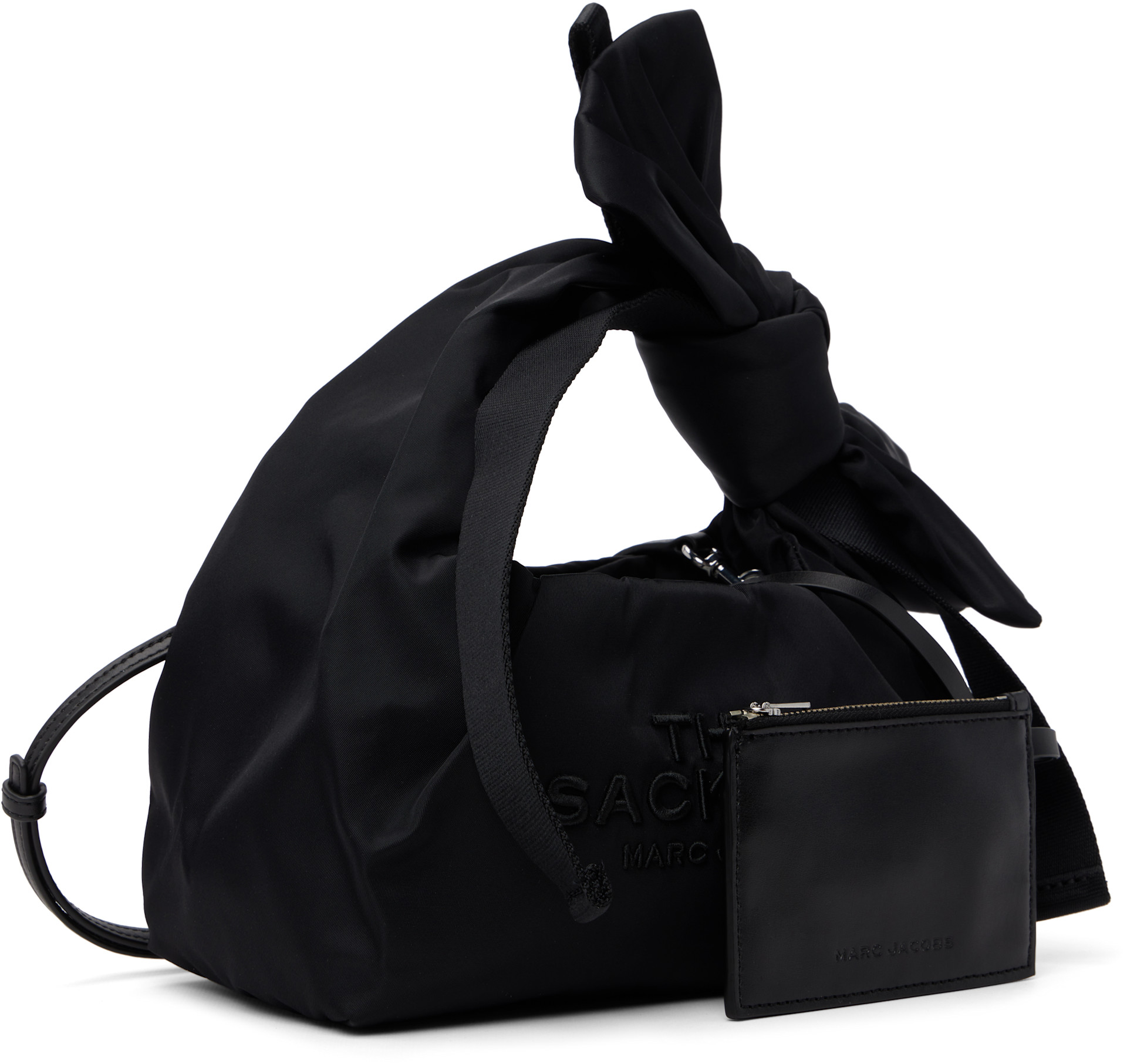 Marc Jacobs - Black 'The Bow Nylon Mini Sack' Tote