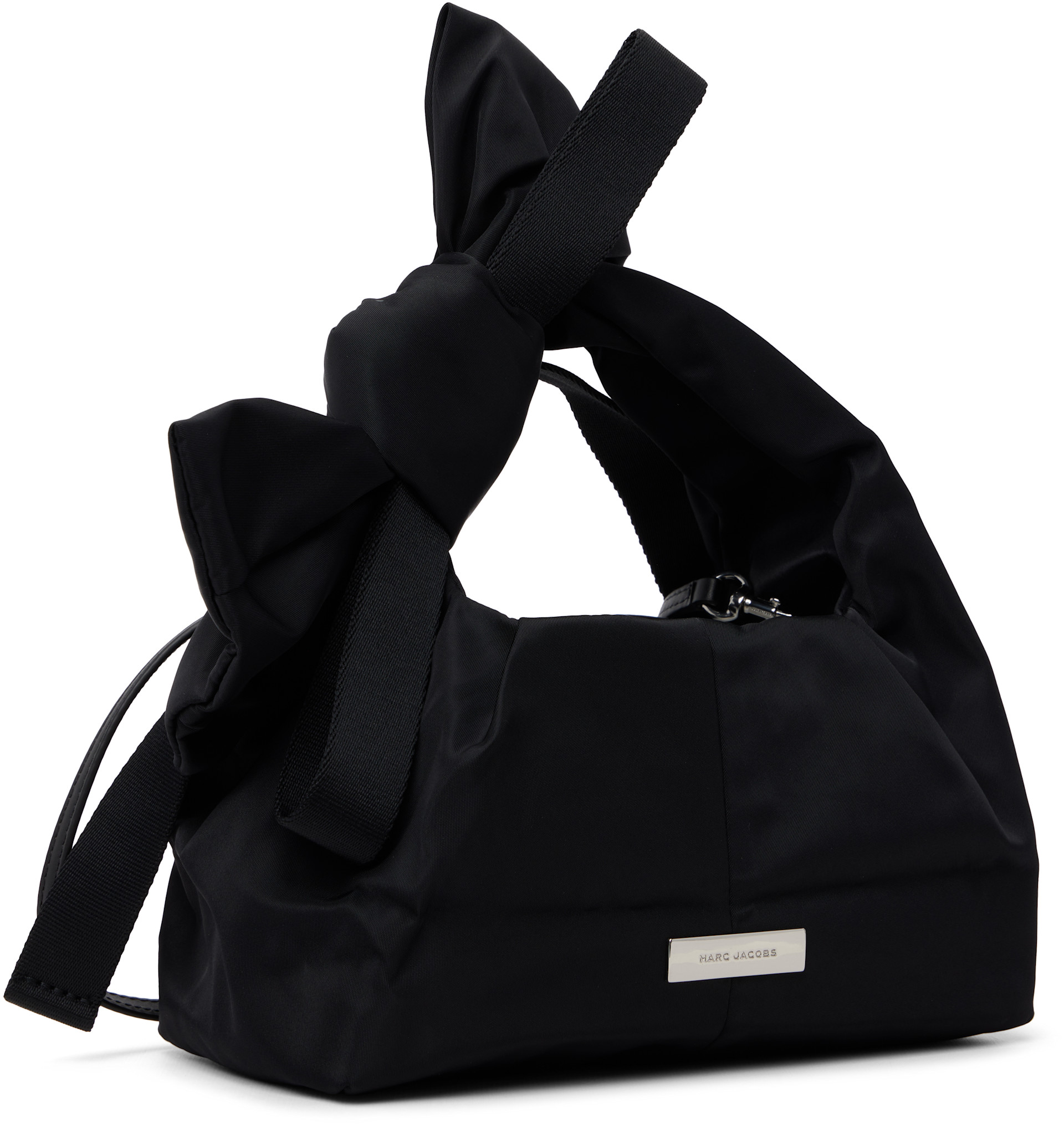 Marc Jacobs - Black 'The Bow Nylon Mini Sack' Tote