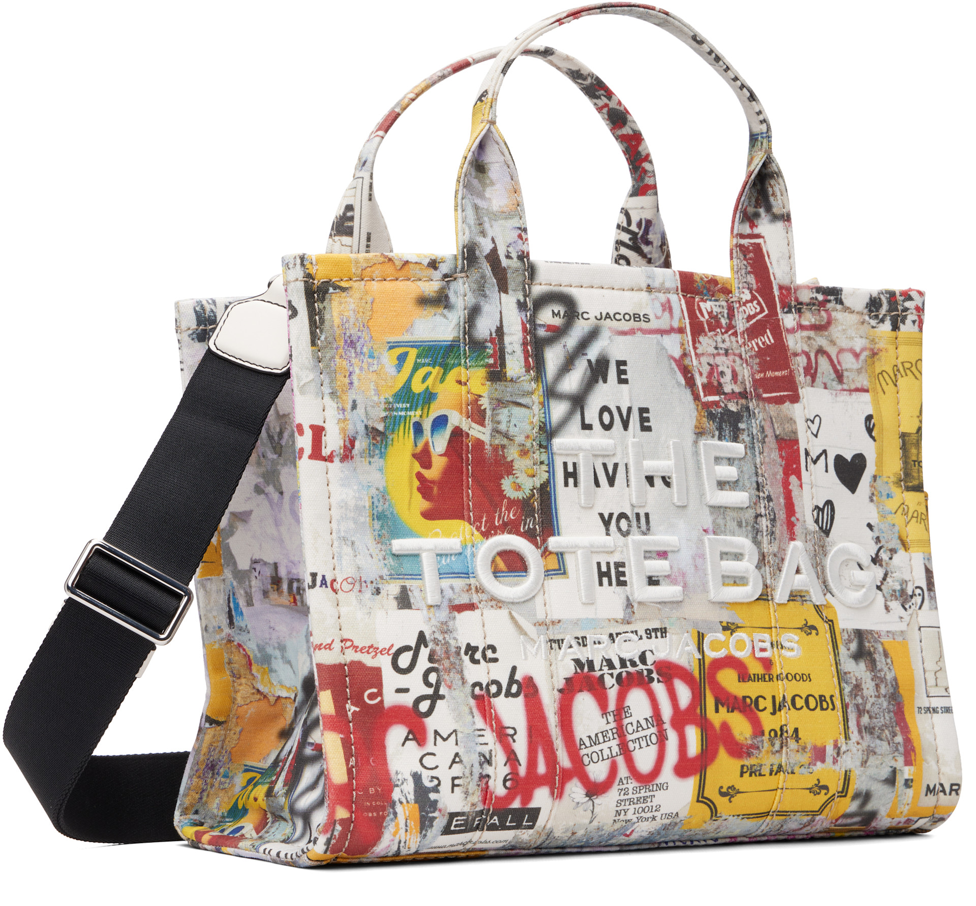 Marc Jacobs - Multicolor 'The Pop Americana Canvas Medium' Tote