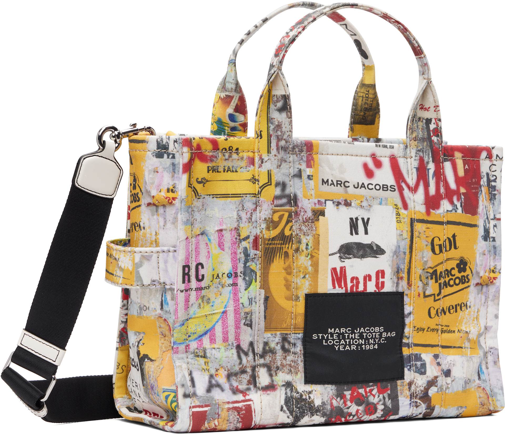 Marc Jacobs - Multicolor 'The Pop Americana Canvas Medium' Tote