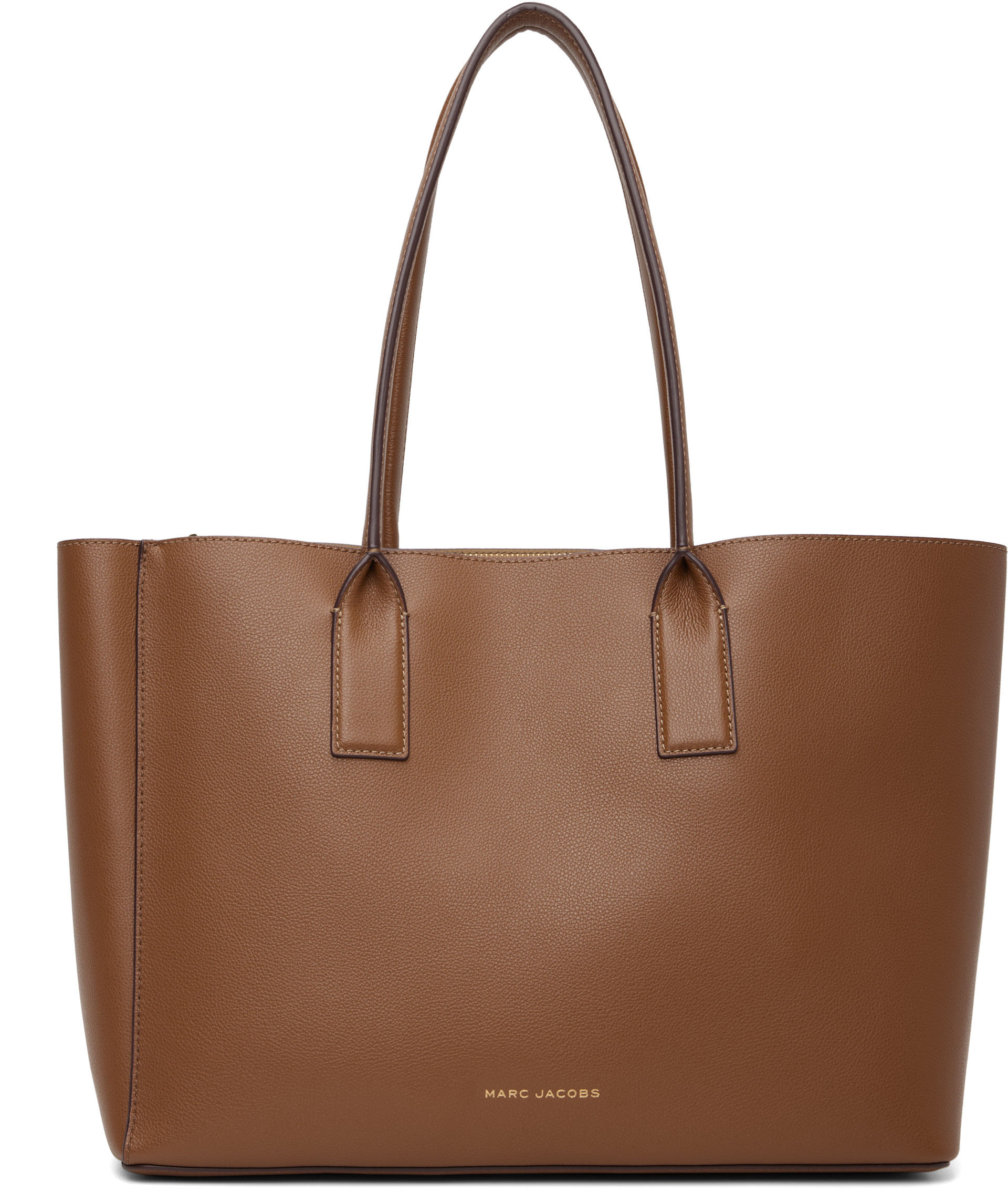 Marc Jacobs: ブラウン 'The Pop J Marc Work' トートバッグ | SSENSE 日本