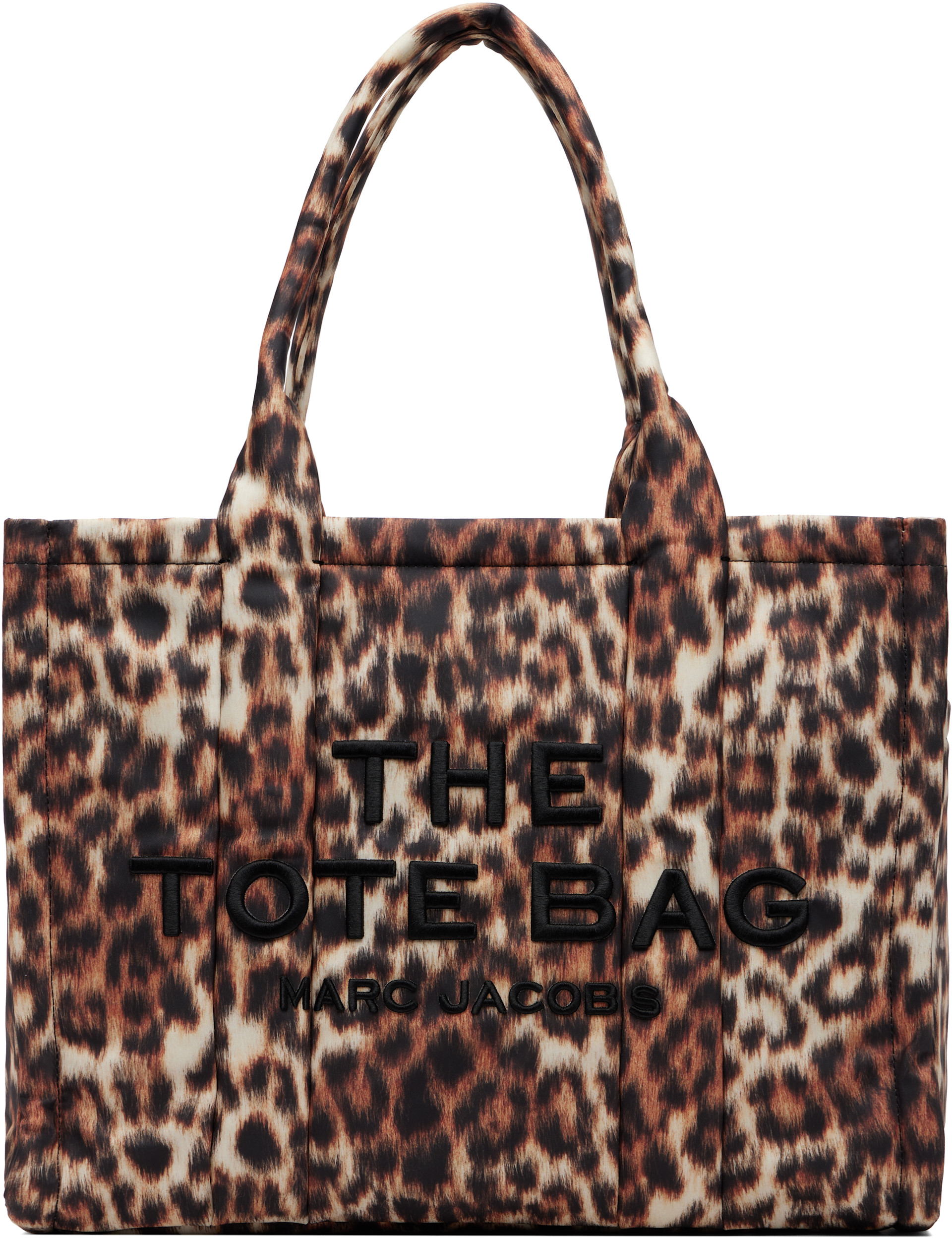 Marc Jacobs: Brown & Beige 'The Large' Tote | SSENSE