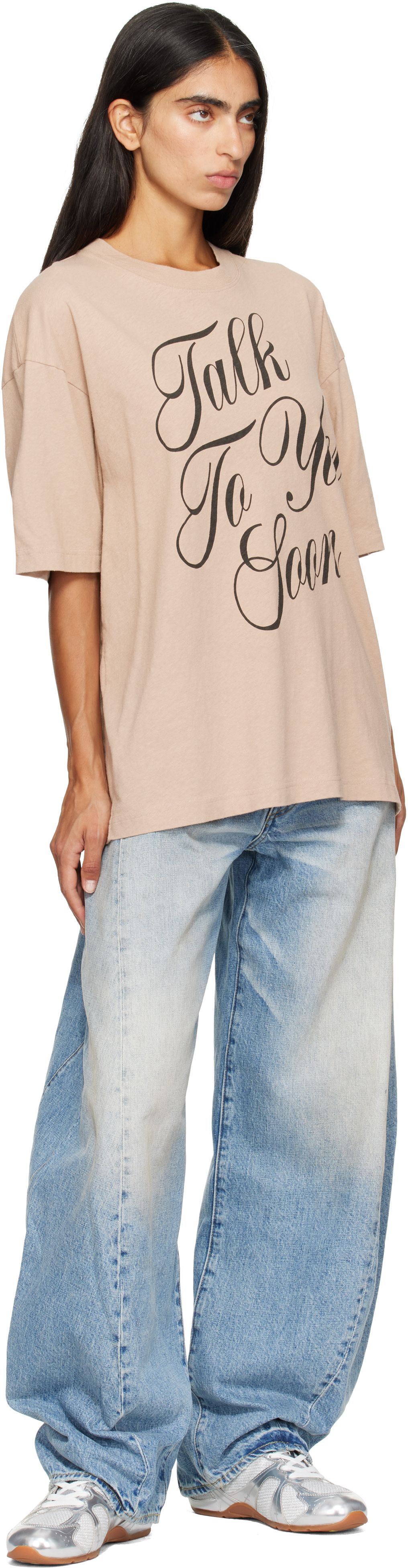 Marc Jacobs - Baskets 72 Spring argenté métallique