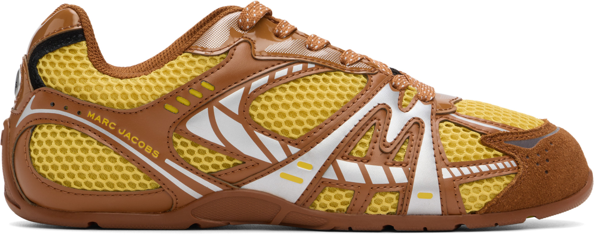 Marc Jacobs - Baskets 72 Spring brun et jaune
