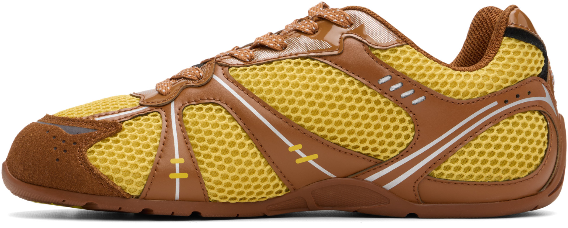 Marc Jacobs - Baskets 72 Spring brun et jaune