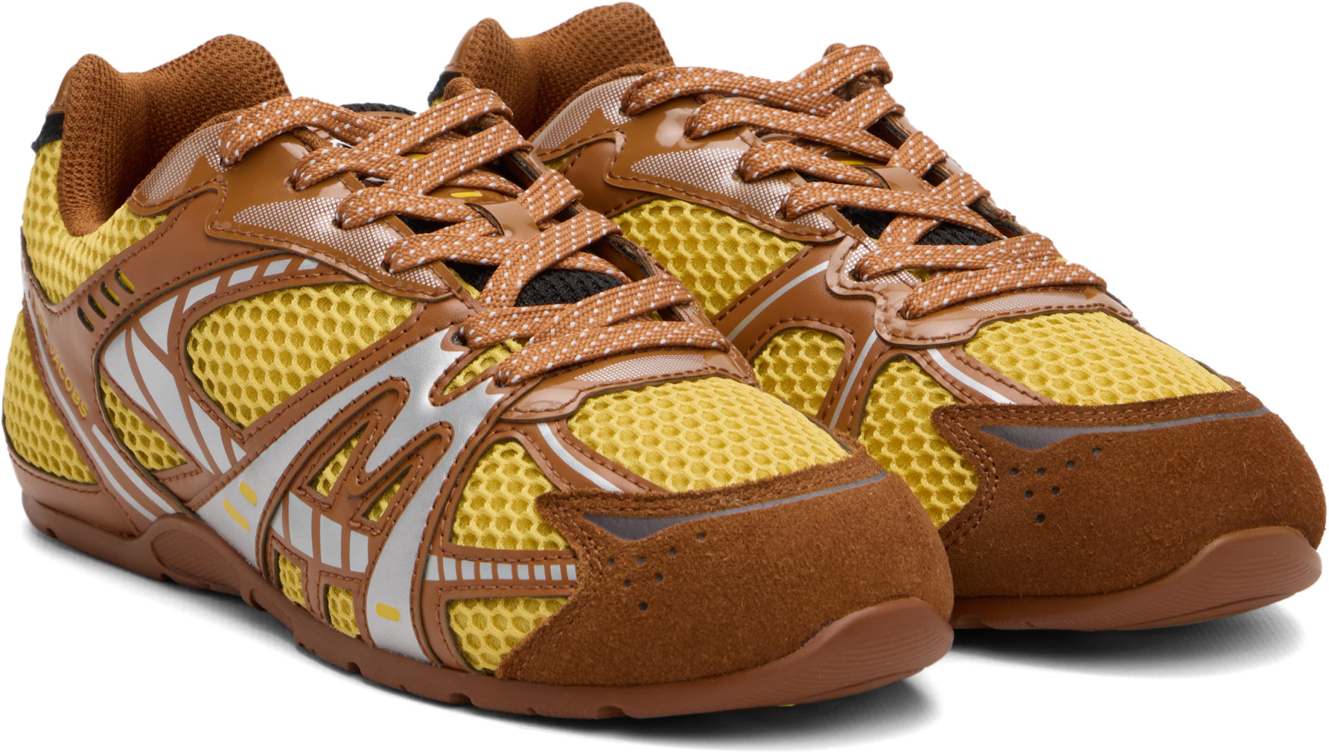 Marc Jacobs - Baskets 72 Spring brun et jaune