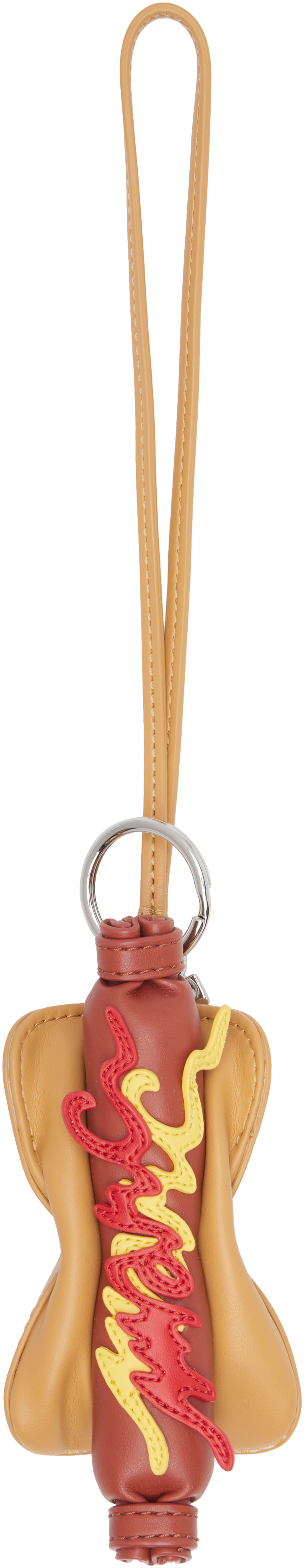 Marc Jacobs - Brown Hot Dog Bag Charm