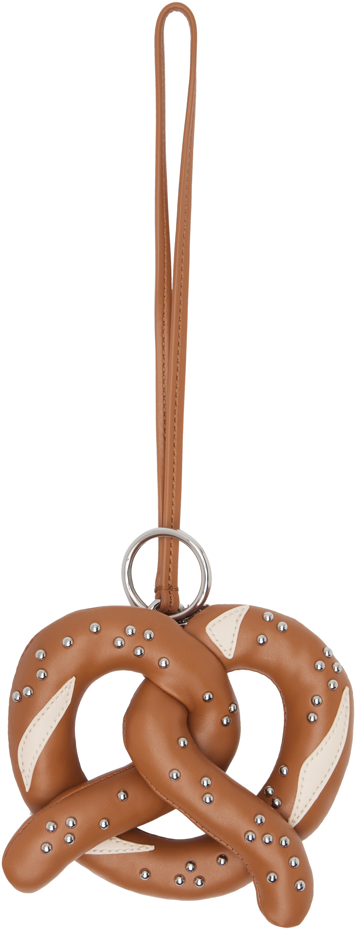 Marc Jacobs - Brown Soft Pretzel Bag Charm
