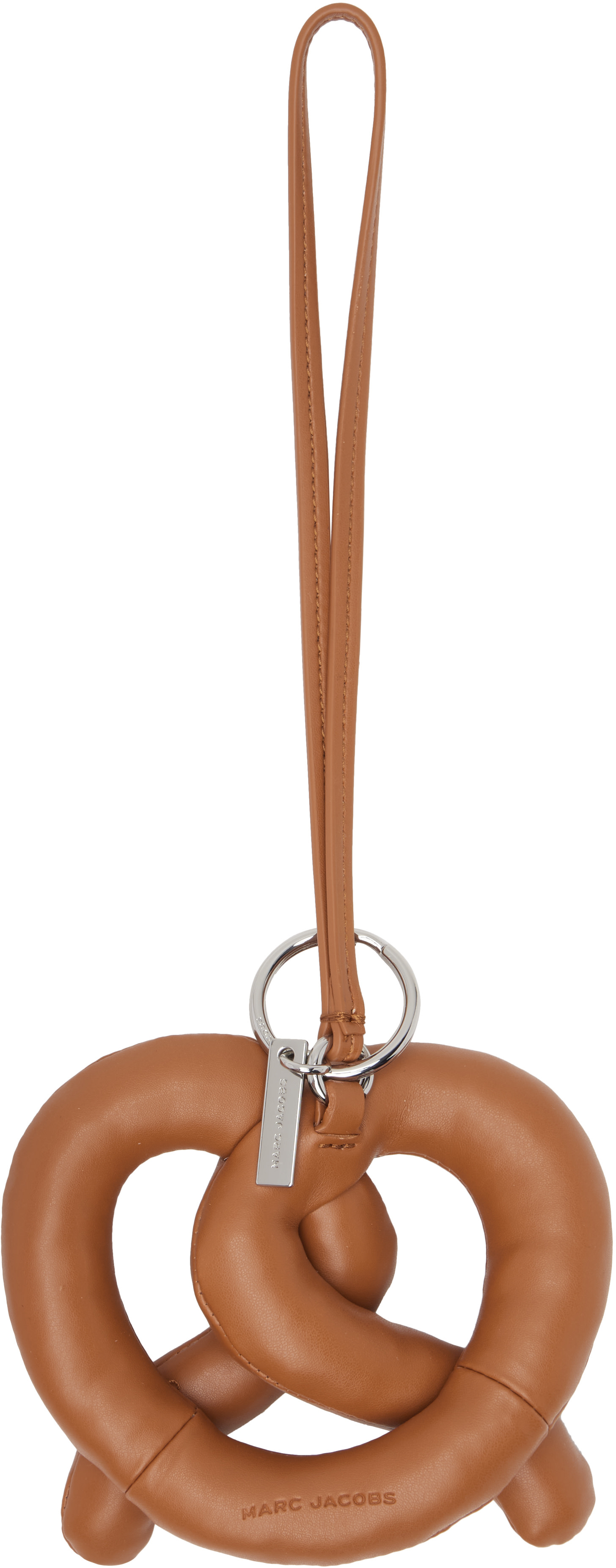 Marc Jacobs - Brown Soft Pretzel Bag Charm