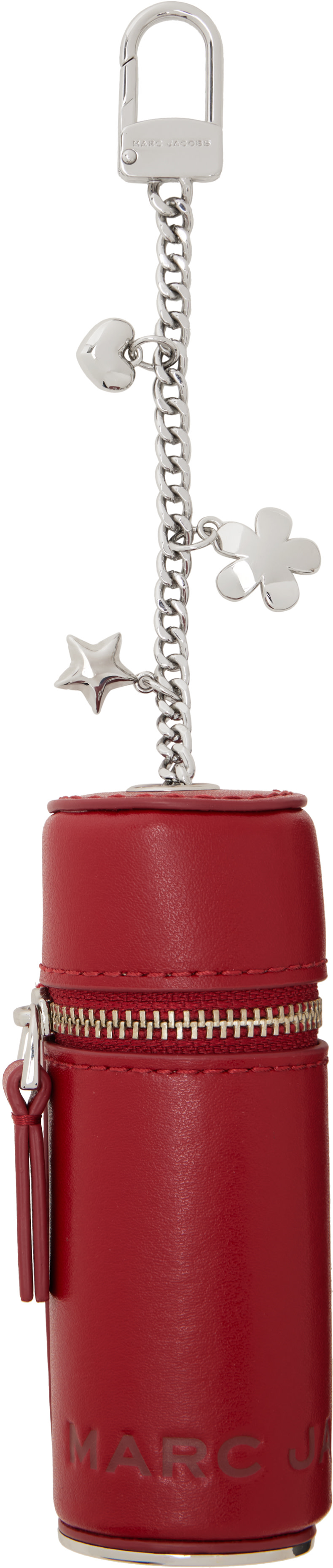 Marc Jacobs: レッド 'The Everyday Lipstick Case' バッグチャーム