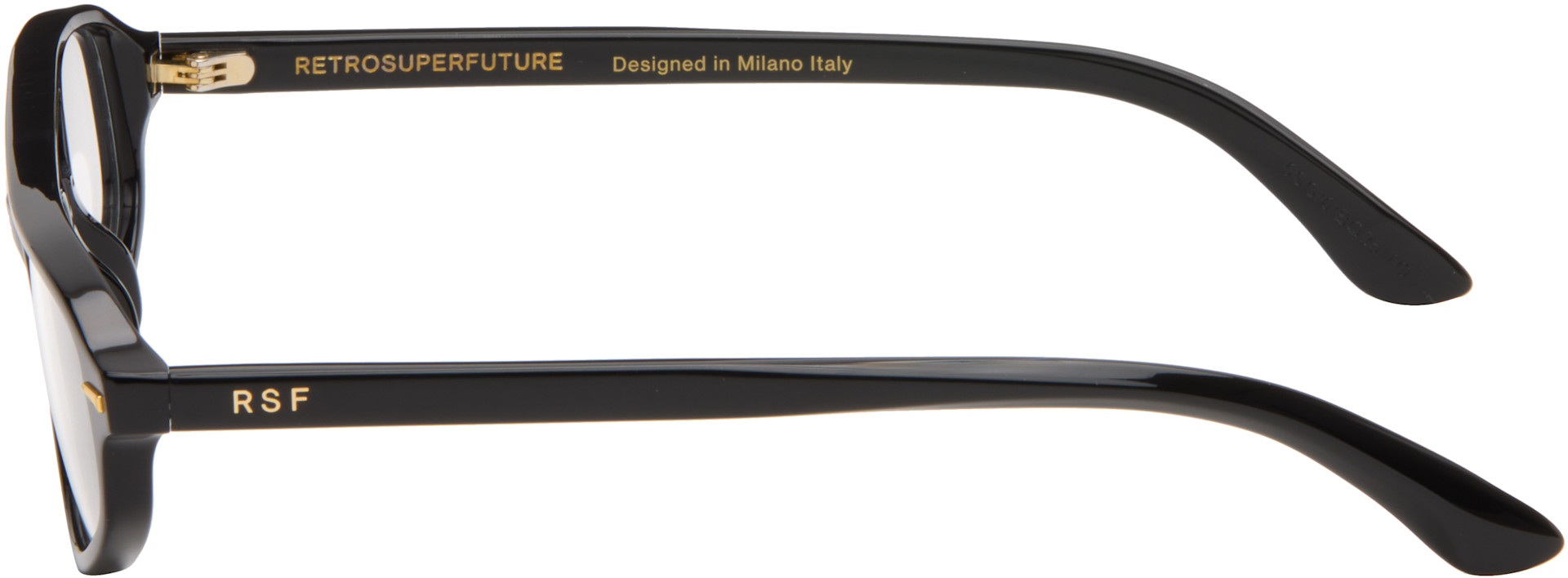 RETROSUPERFUTURE - Lunettes Numéro 153 noires
