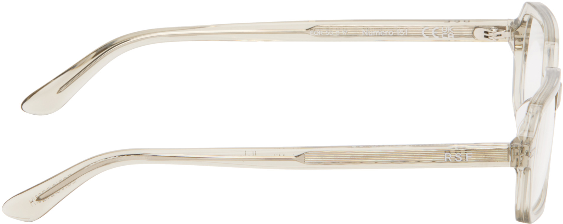 RETROSUPERFUTURE - Lunettes Numéro 151 transparentes