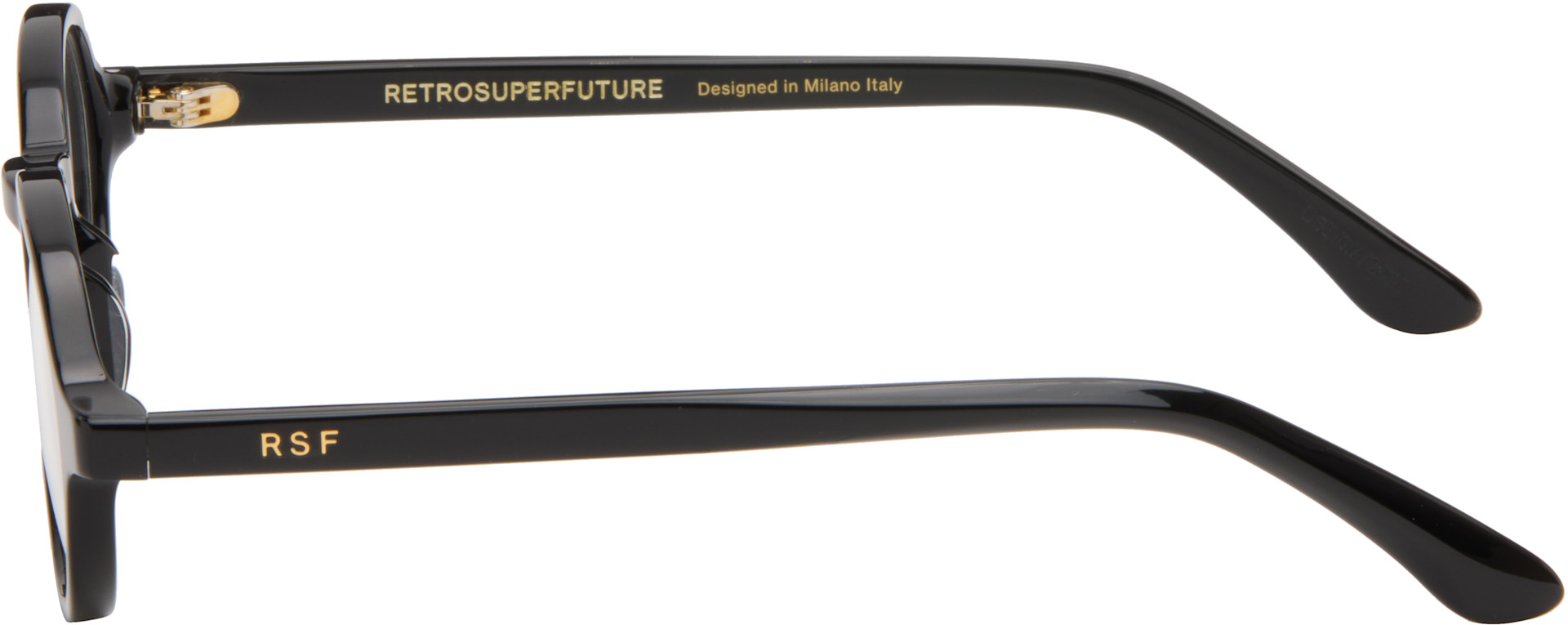 RETROSUPERFUTURE - Lunettes Numéro 140 noires
