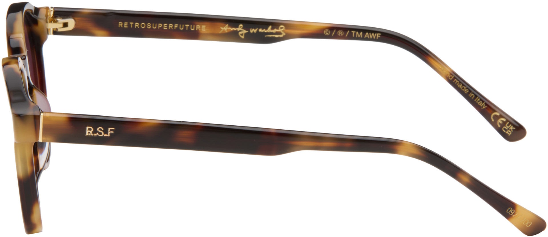 RETROSUPERFUTURE - Brown 'The Warhol' Sunglasses