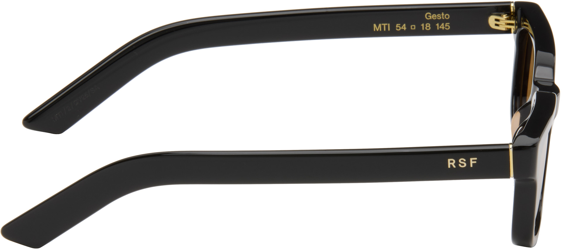 RETROSUPERFUTURE - Black Gesto Sunglasses
