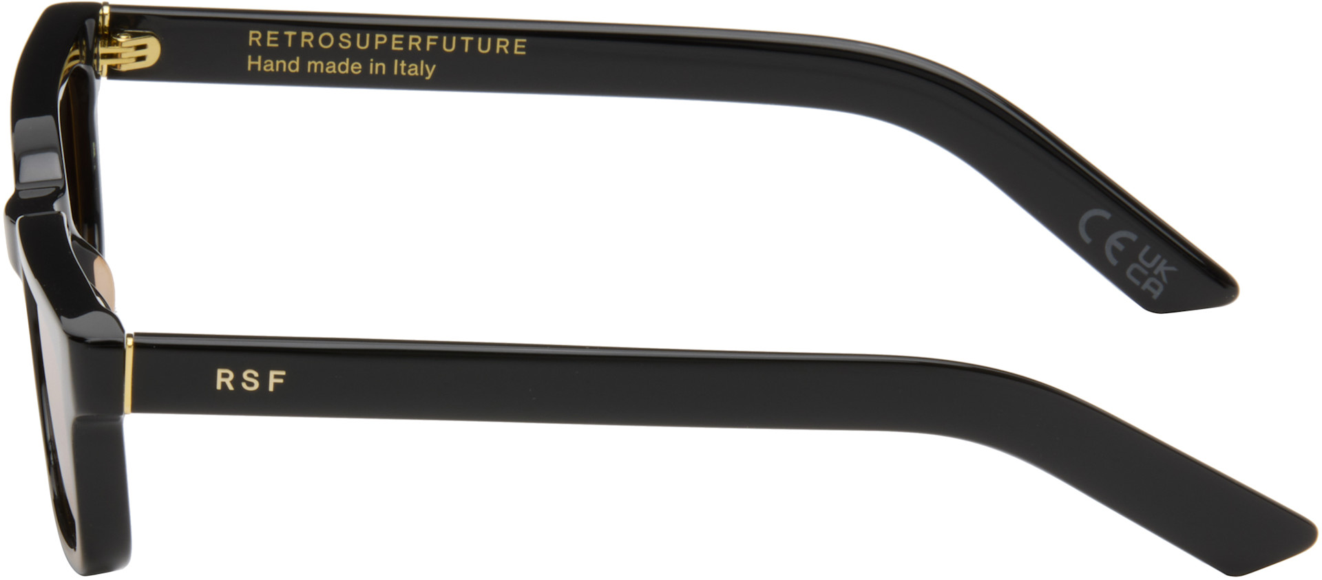 RETROSUPERFUTURE - Black Gesto Sunglasses