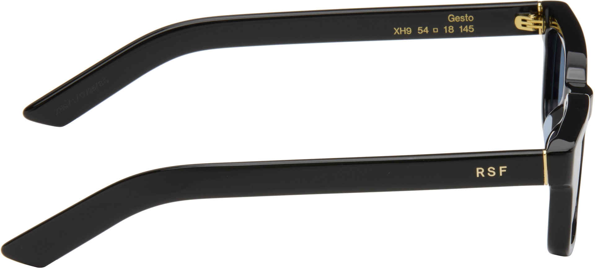 RETROSUPERFUTURE - Black Gesto Sunglasses