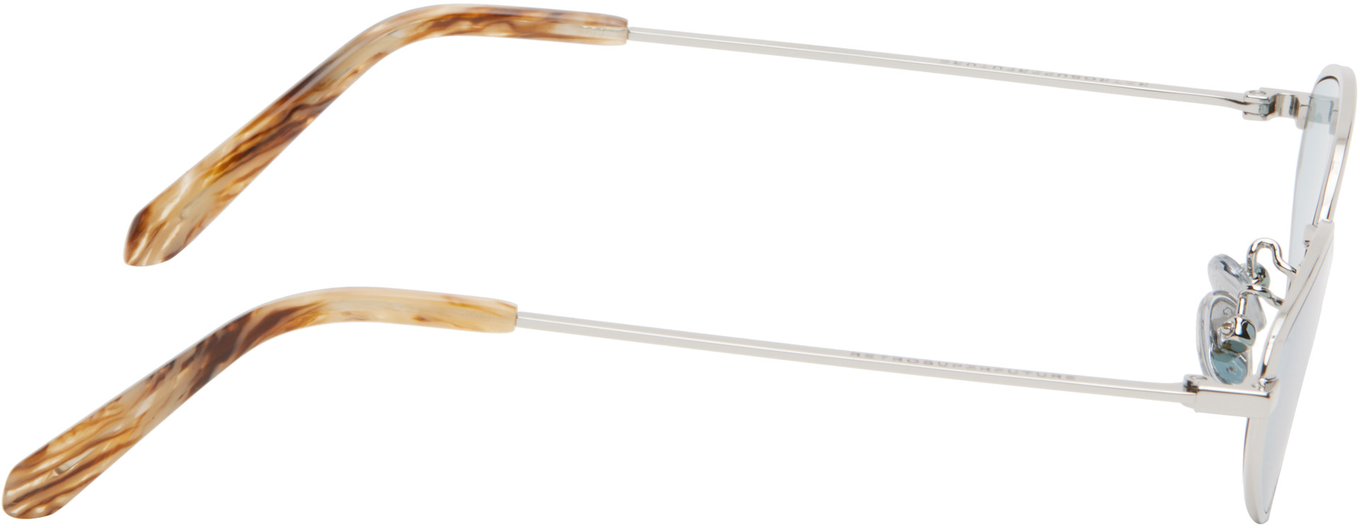 RETROSUPERFUTURE - Silver Zyra Sunglasses