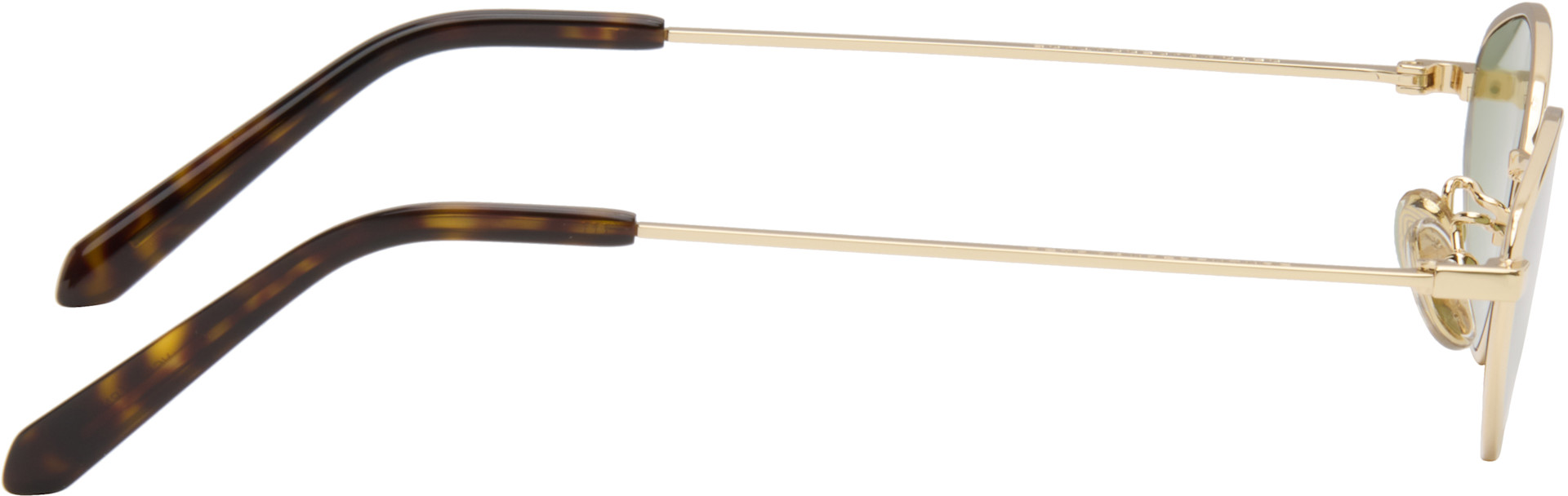 RETROSUPERFUTURE - Gold Zyra Sunglasses