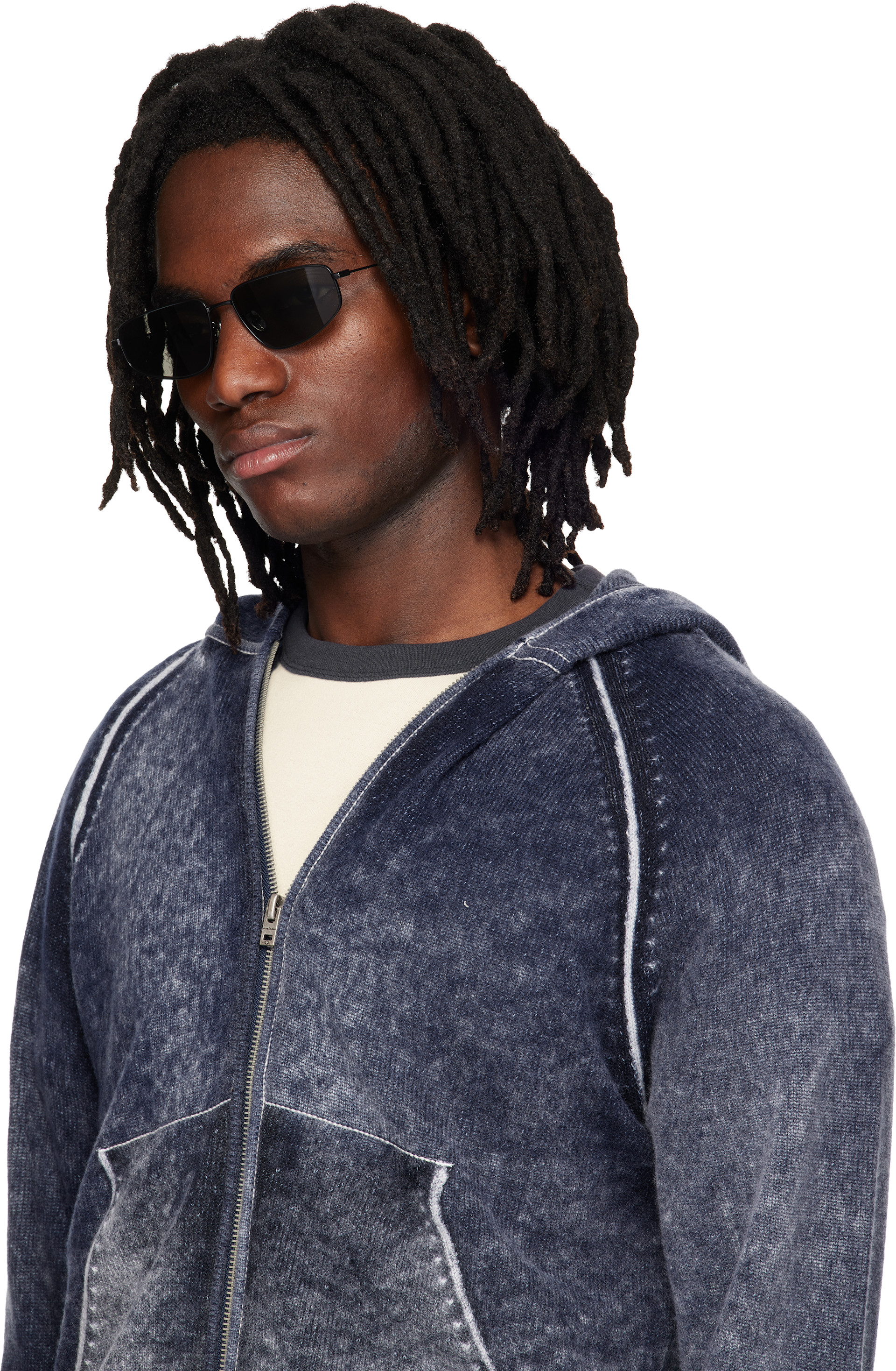 RETROSUPERFUTURE - Lunettes de soleil Isedra noires
