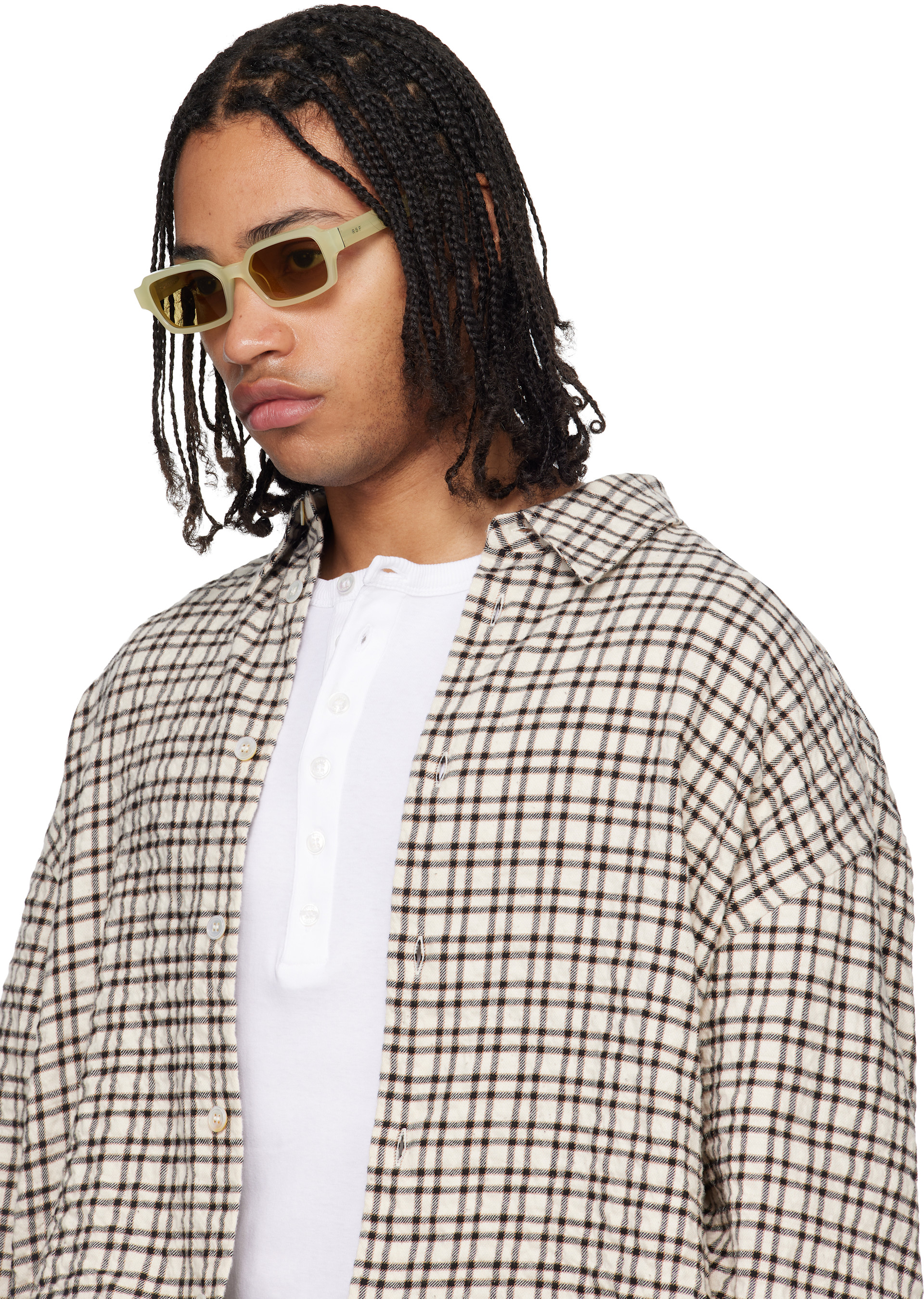 RETROSUPERFUTURE - Yellow Carino Sunglasses