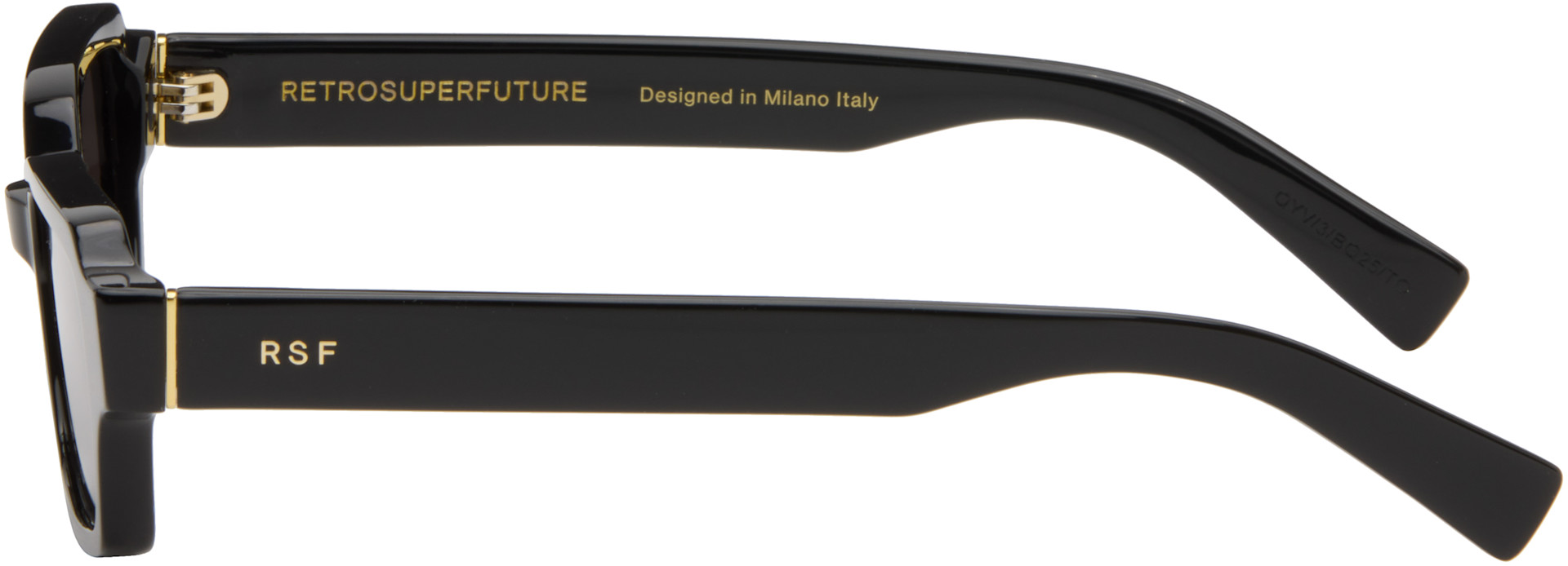 RETROSUPERFUTURE - Black Carino Sunglasses