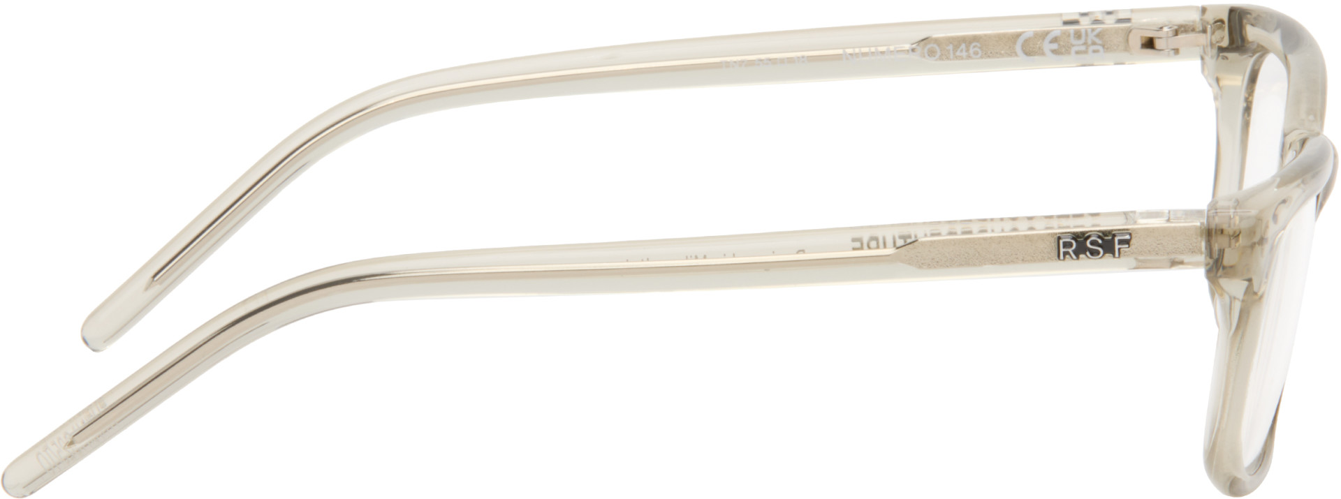 RETROSUPERFUTURE - Lunettes Numéro 146 transparentes