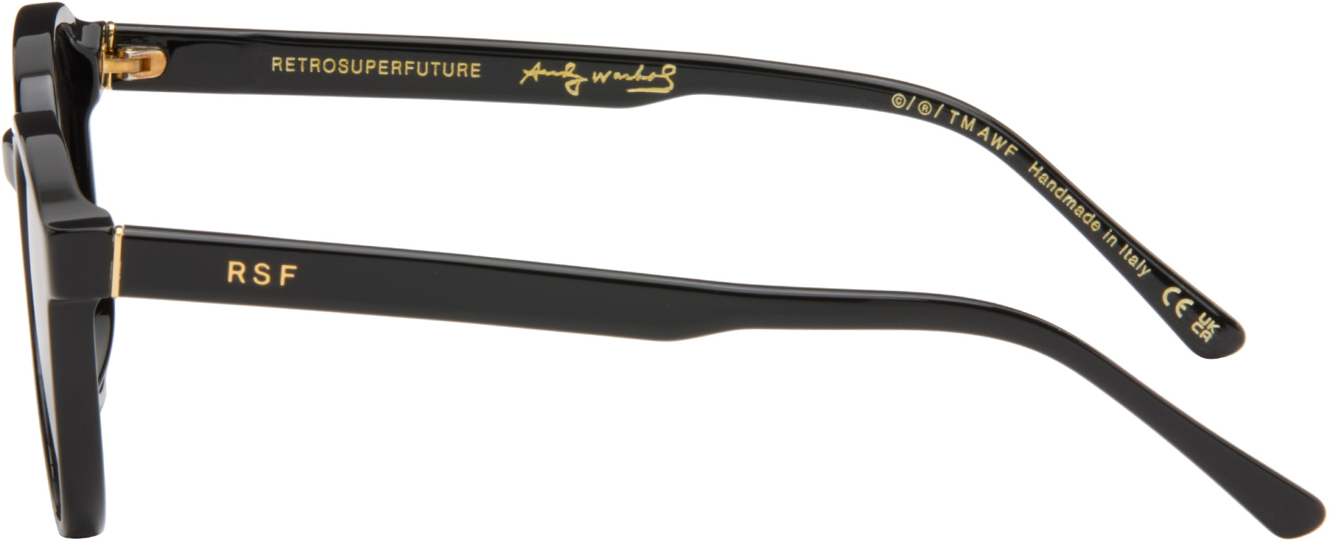 RETROSUPERFUTURE - Black 'The Warhol' Sunglasses
