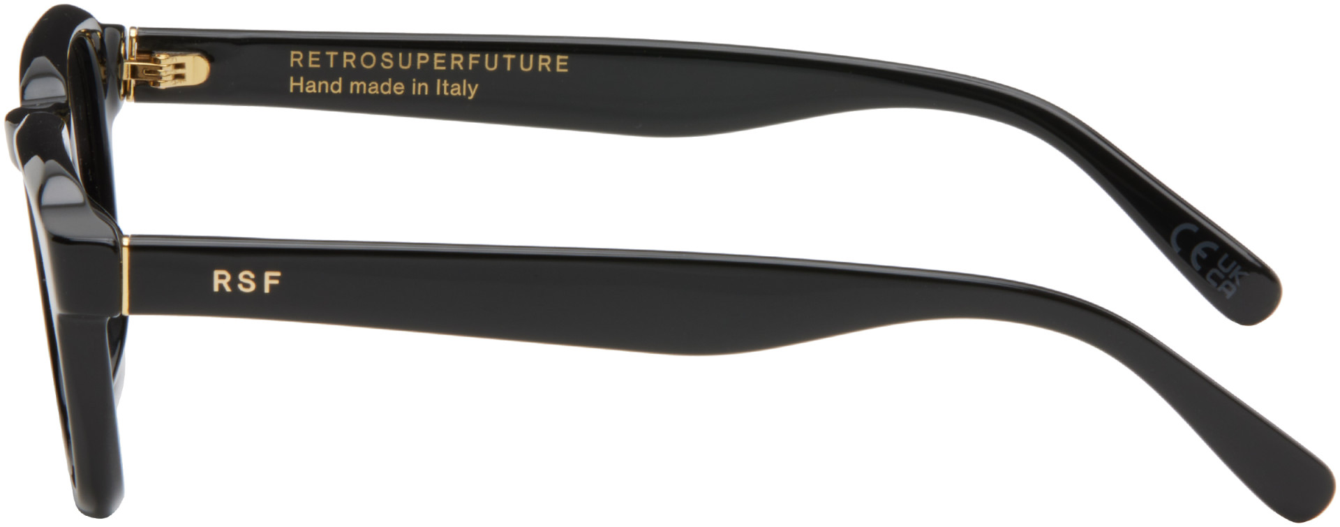 RETROSUPERFUTURE - Lunettes de soleil Luce noires