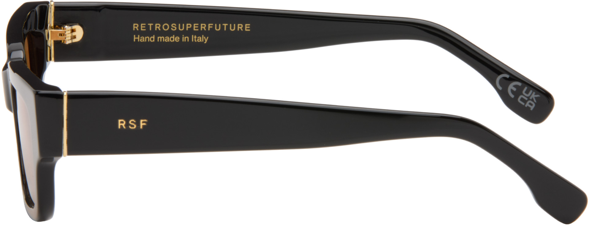 RETROSUPERFUTURE - Black Roma Sunglasses