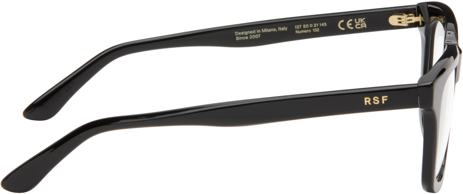 RETROSUPERFUTURE - Black Numero 132 Glasses
