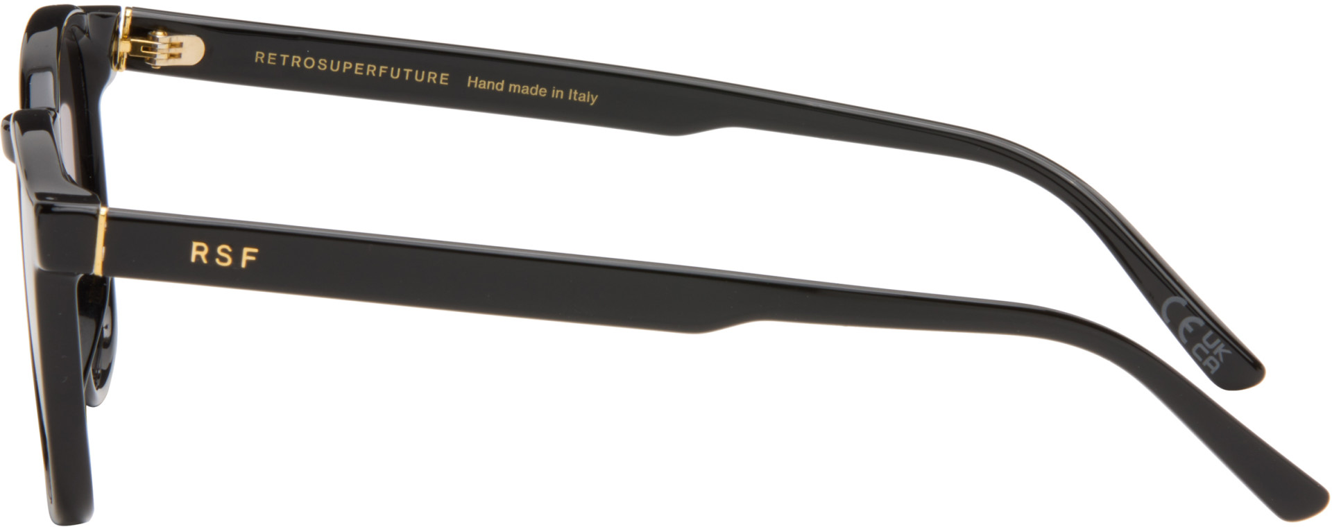 RETROSUPERFUTURE - Black Unico Sunglasses