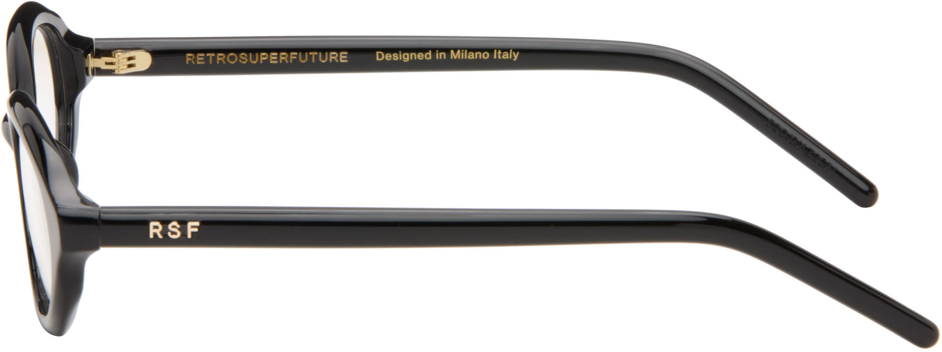 RETROSUPERFUTURE - Black Numero 145 Glasses