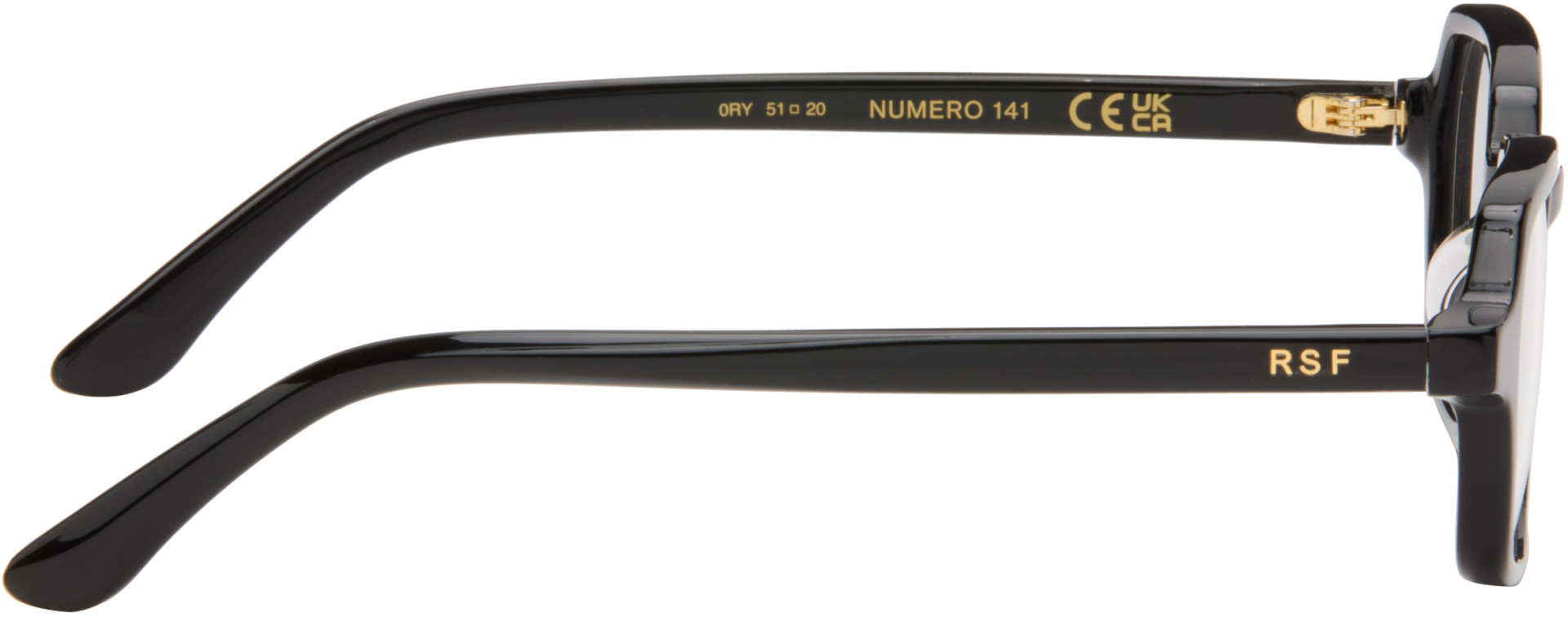 RETROSUPERFUTURE - Black Numero 141 Glasses