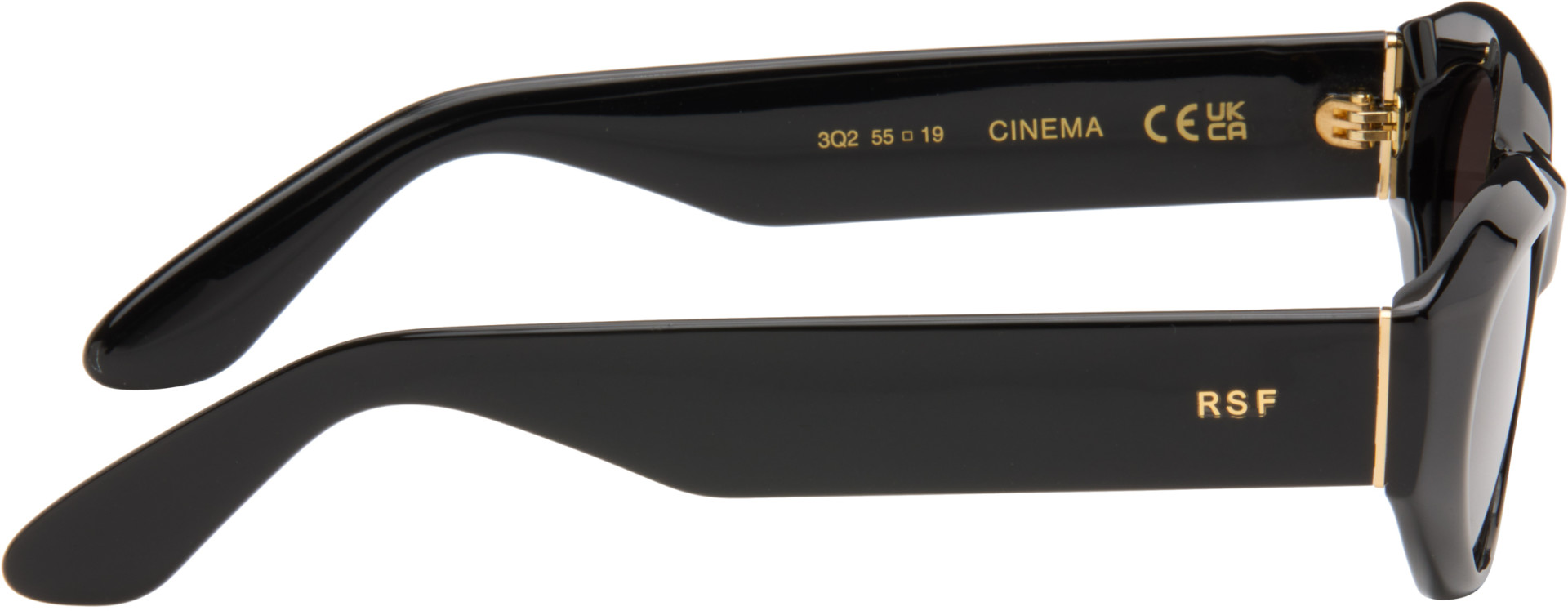 RETROSUPERFUTURE - Black Cinema Sunglasses