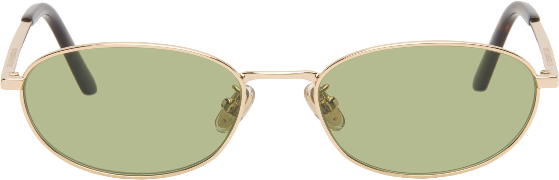 RETROSUPERFUTURE - Gold Uovo Sunglasses