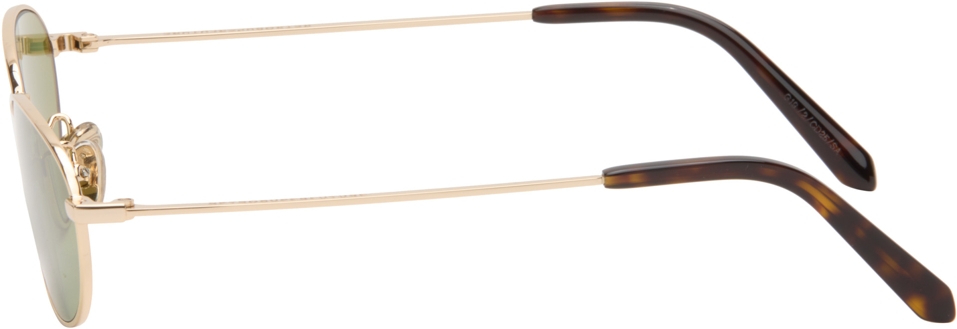 RETROSUPERFUTURE - Gold Uovo Sunglasses