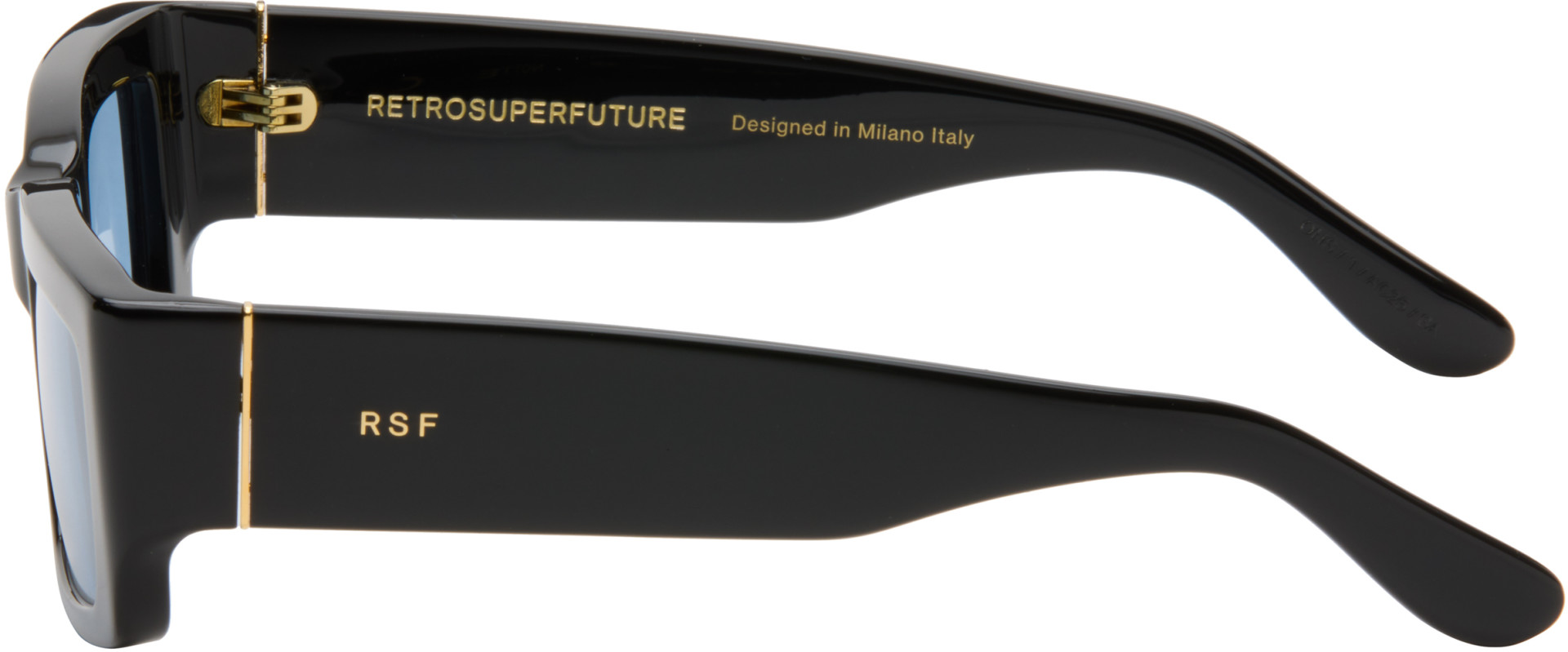 RETROSUPERFUTURE - Lunettes de soleil Notte noires