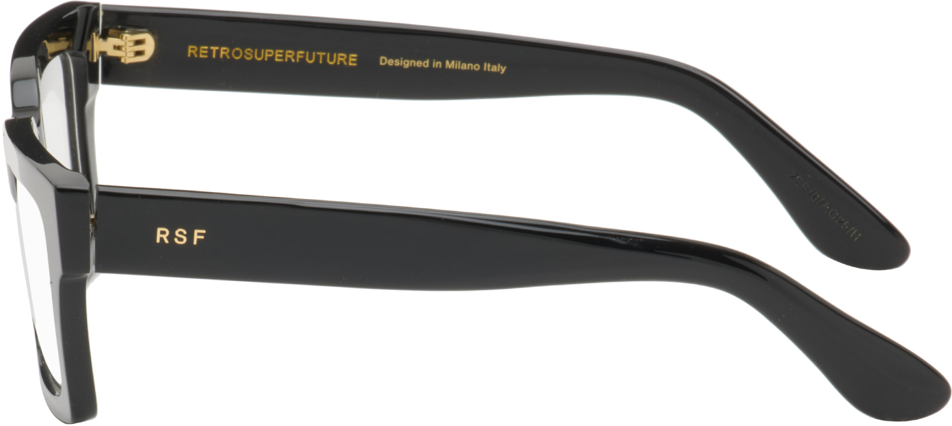 RETROSUPERFUTURE - Lunettes Numéro 144 noires