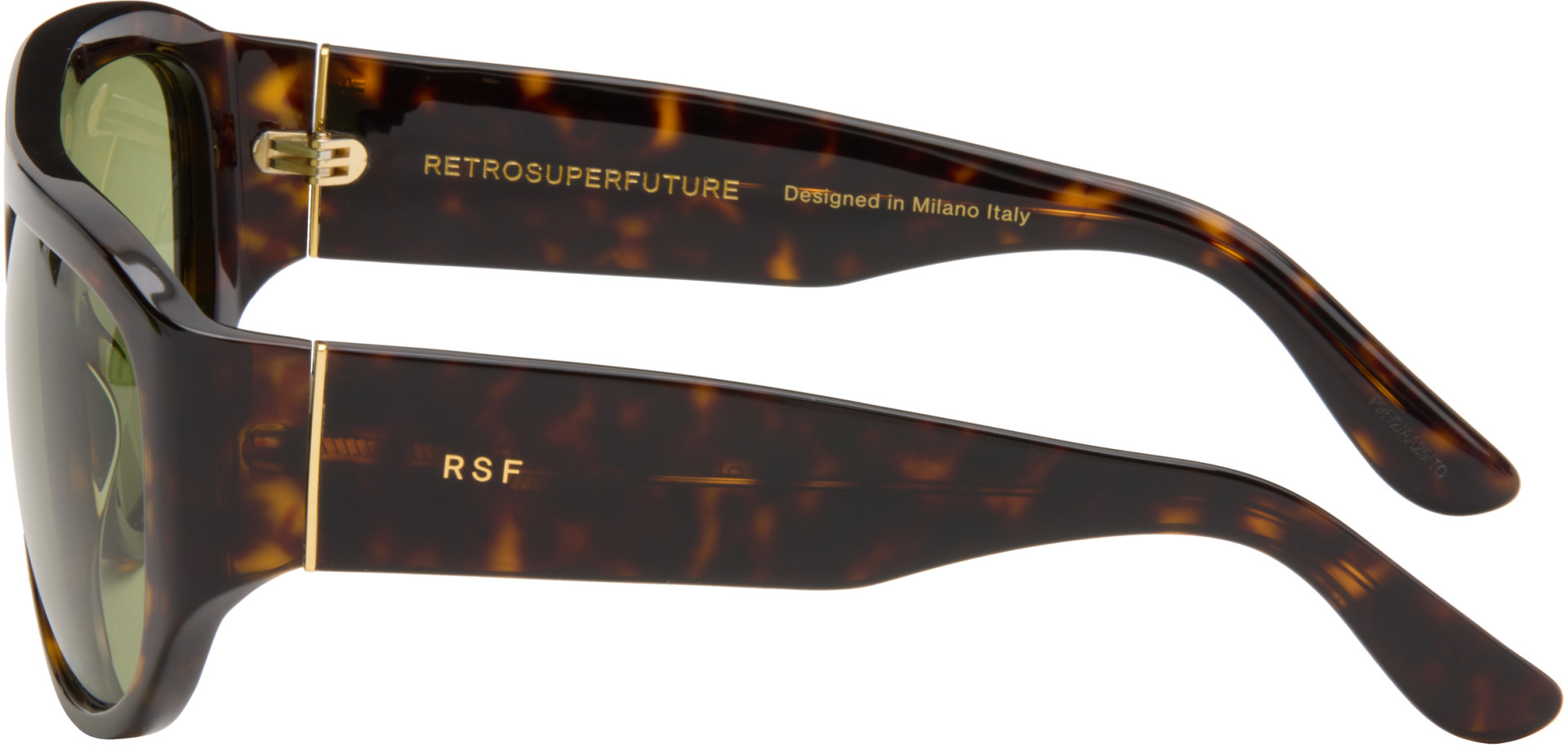 RETROSUPERFUTURE - Brown Biscotto Sunglasses