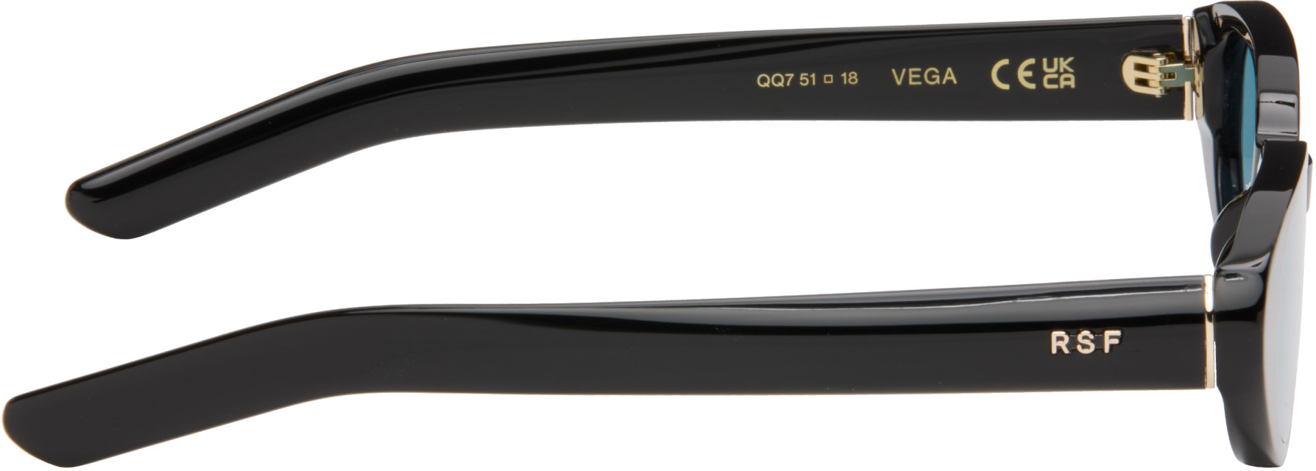 RETROSUPERFUTURE - Black Vega Sunglasses