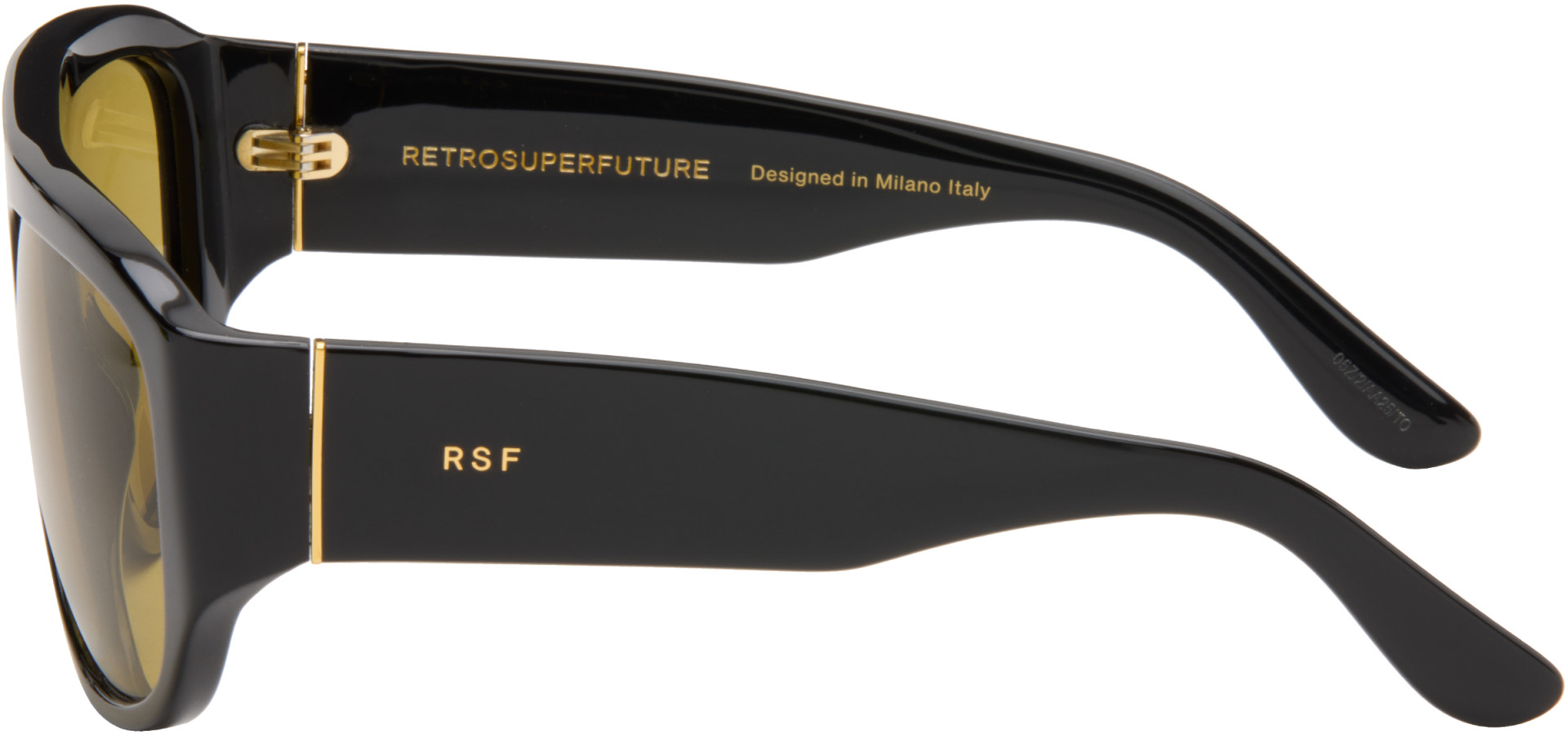 RETROSUPERFUTURE - Black Biscotto Sunglasses