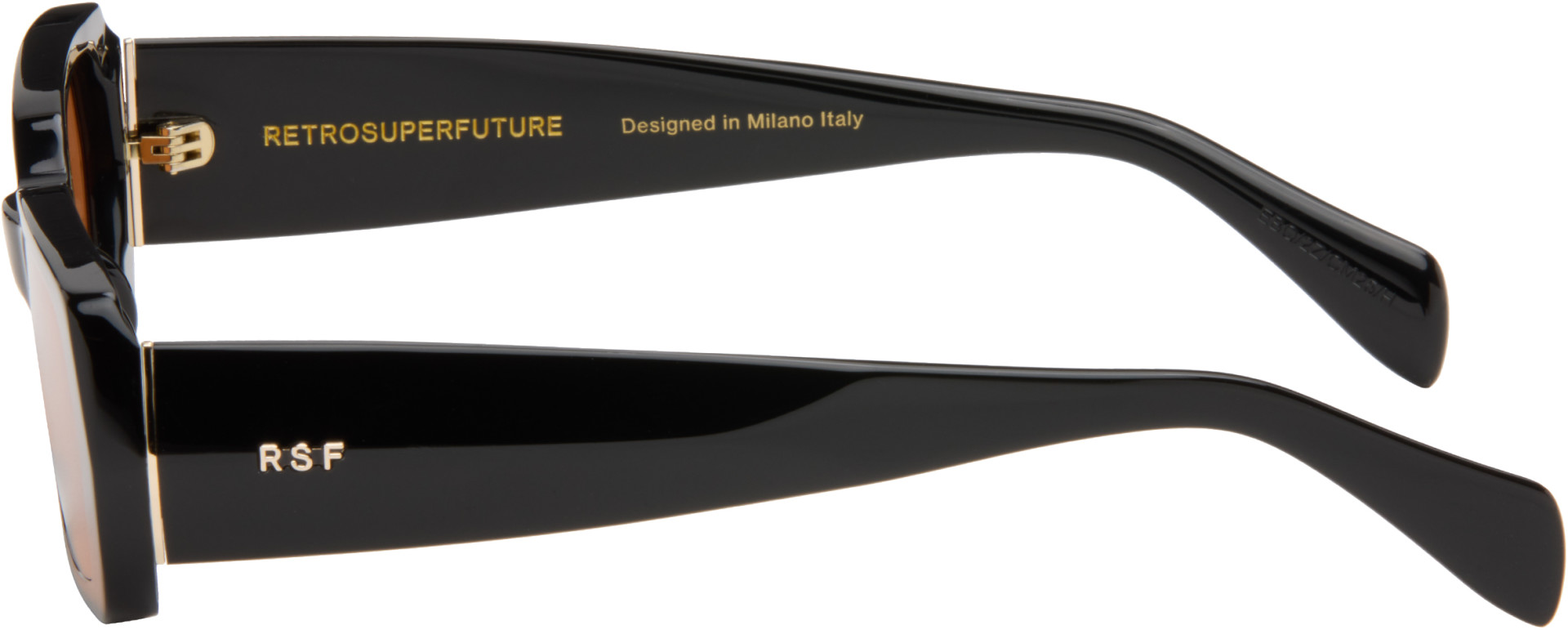 RETROSUPERFUTURE - Black 'L'Altro' Sunglasses