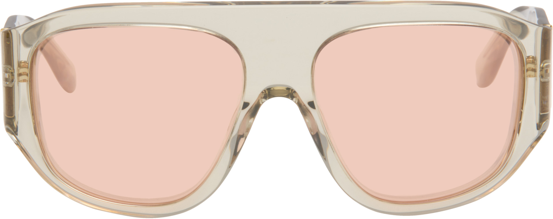 RETROSUPERFUTURE - Lunettes de soleil Biscotto beiges