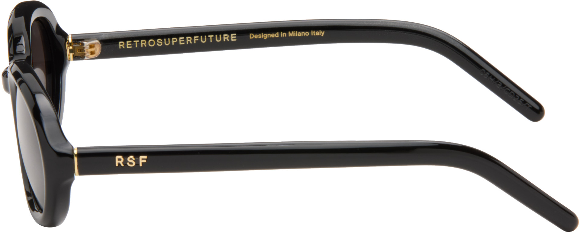 RETROSUPERFUTURE - Lunettes de soleil Cherry noires